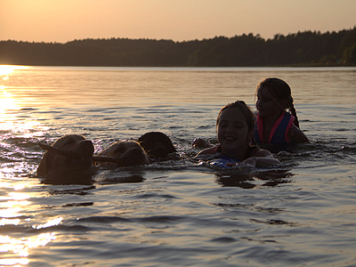 Sierpień 2019, Jezioro Gatno